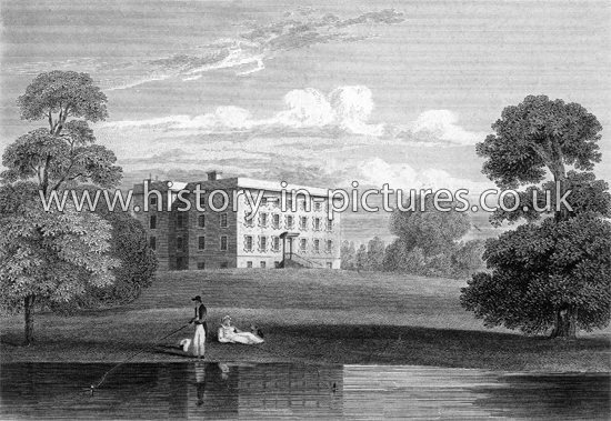 The Hall, Brixworth, Northamptonshire. c.1830's.